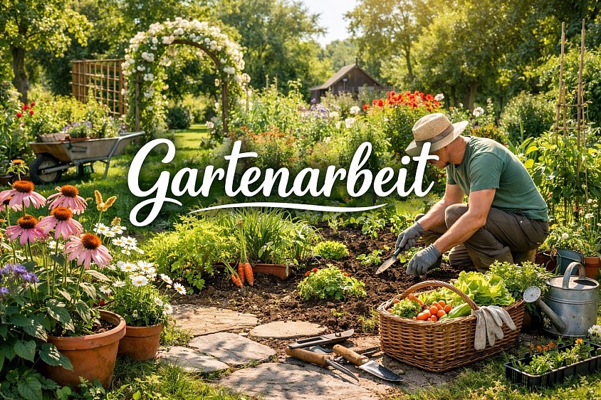 Gartenarbeit